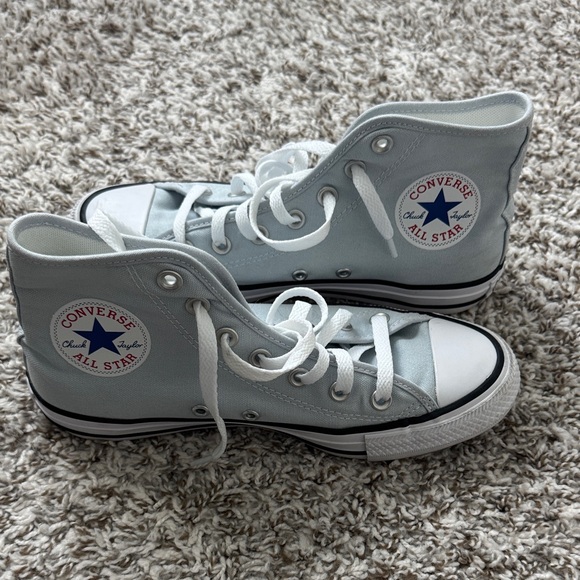 Converse Womens Custom Chuck Taylor All Star Light Gray 7.5 - Picture 1 of 5